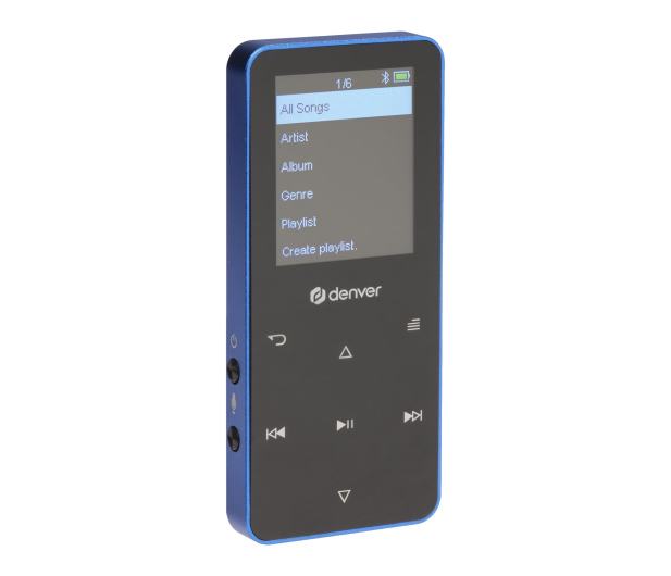 Denver Odtwarzacz MP4 Denver MP-1830BU BT 1,8" 4GB niebieski - 1535057 - zdjęcie 2